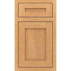 Inset Natural Light Finish Inset Cabinets