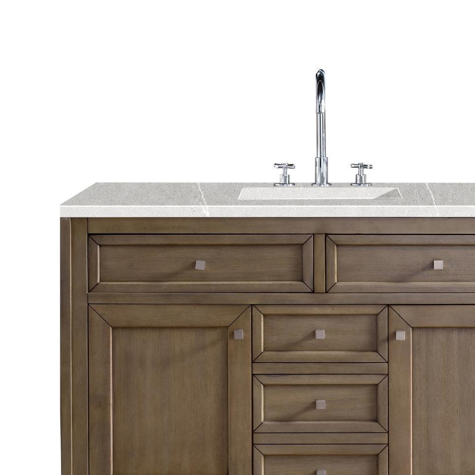 Base with Sink Top Whitewashed Walnut Light Finish Vanities