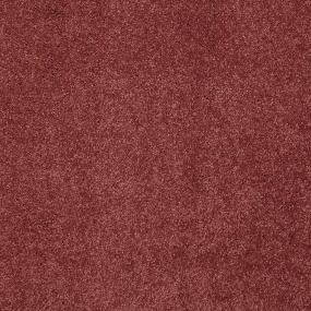 Textured Saxony Briquette Red Carpet