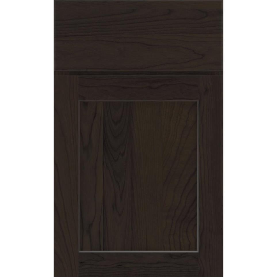 Square Storm Dark Finish Square Cabinets