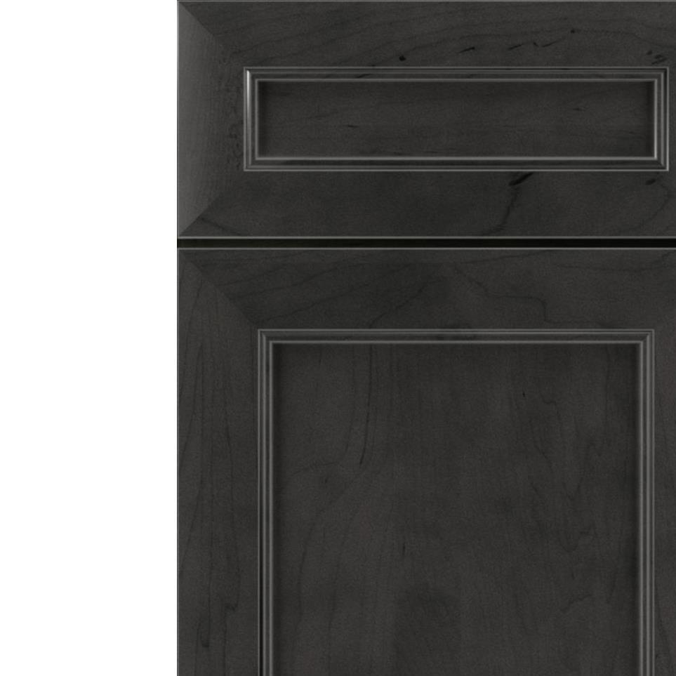 5 Piece Storm Dark Finish 5 Piece Cabinets