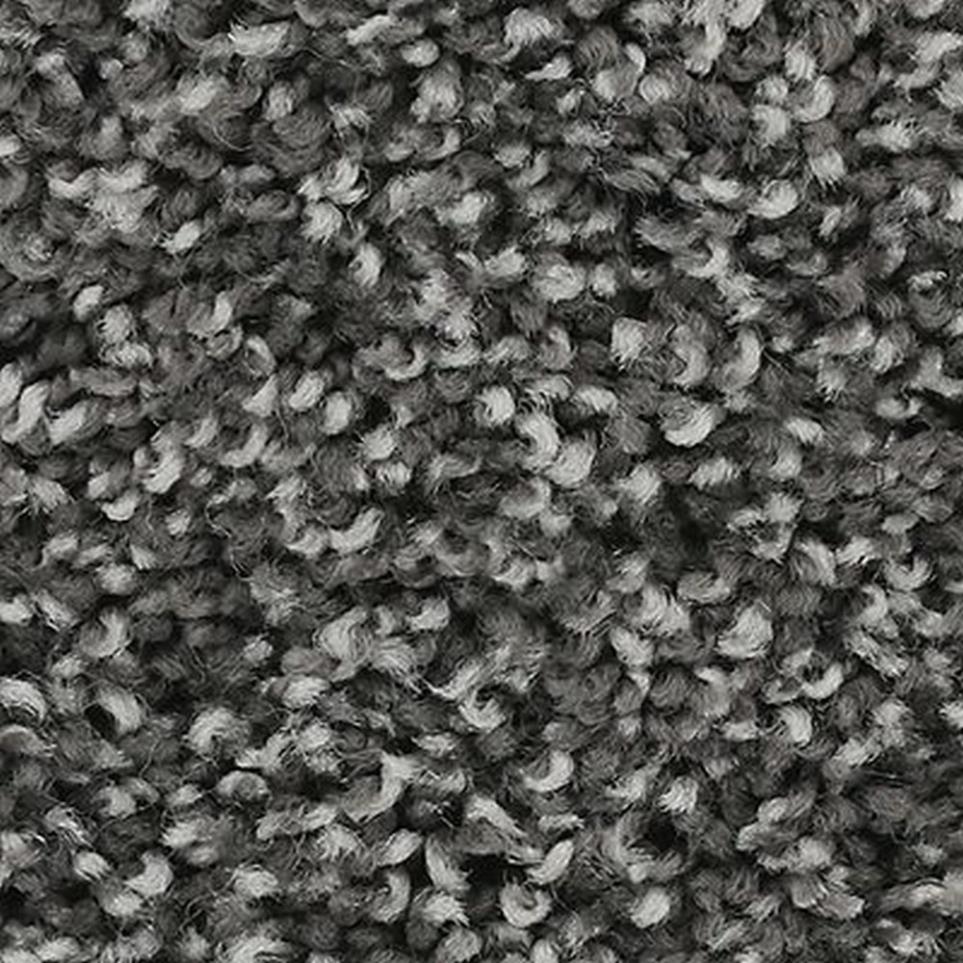 Textured Saxony Ebony Star Black Carpet