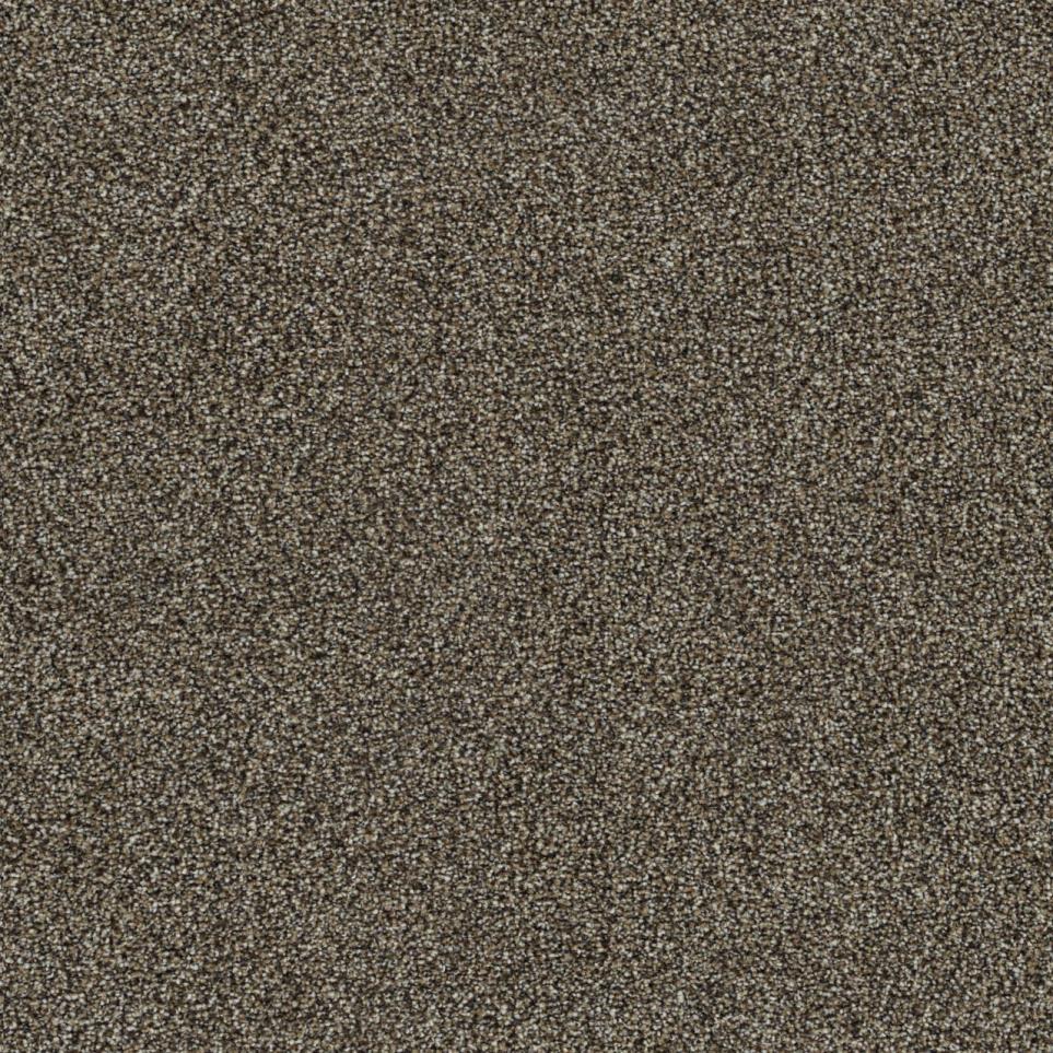 Textured Saxony Treasure Brown Carpet