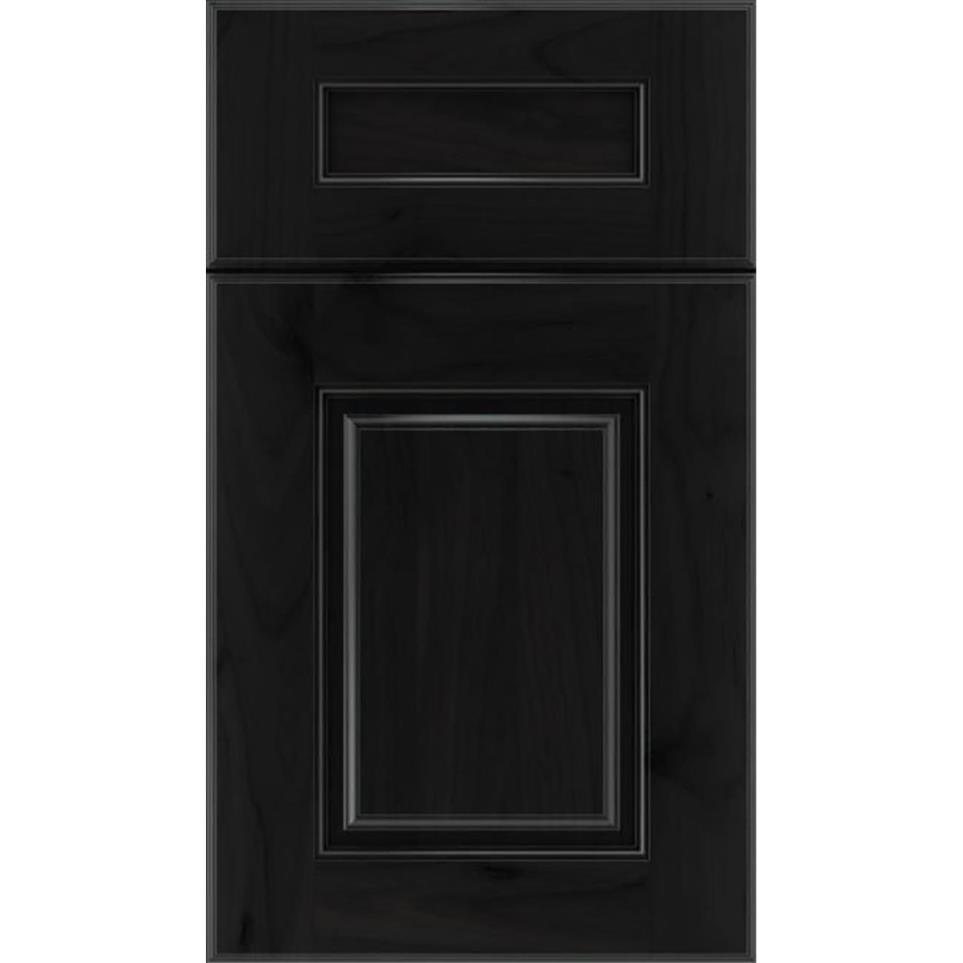 5 Piece Charcoal Dark Finish 5 Piece Cabinets