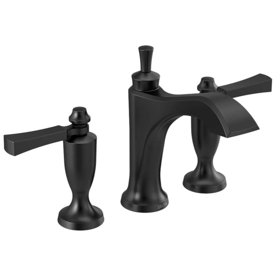 Bath Matte Black Black Faucets