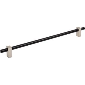 Bar Pull Matte Black,Satin Nickel Nickel Pulls