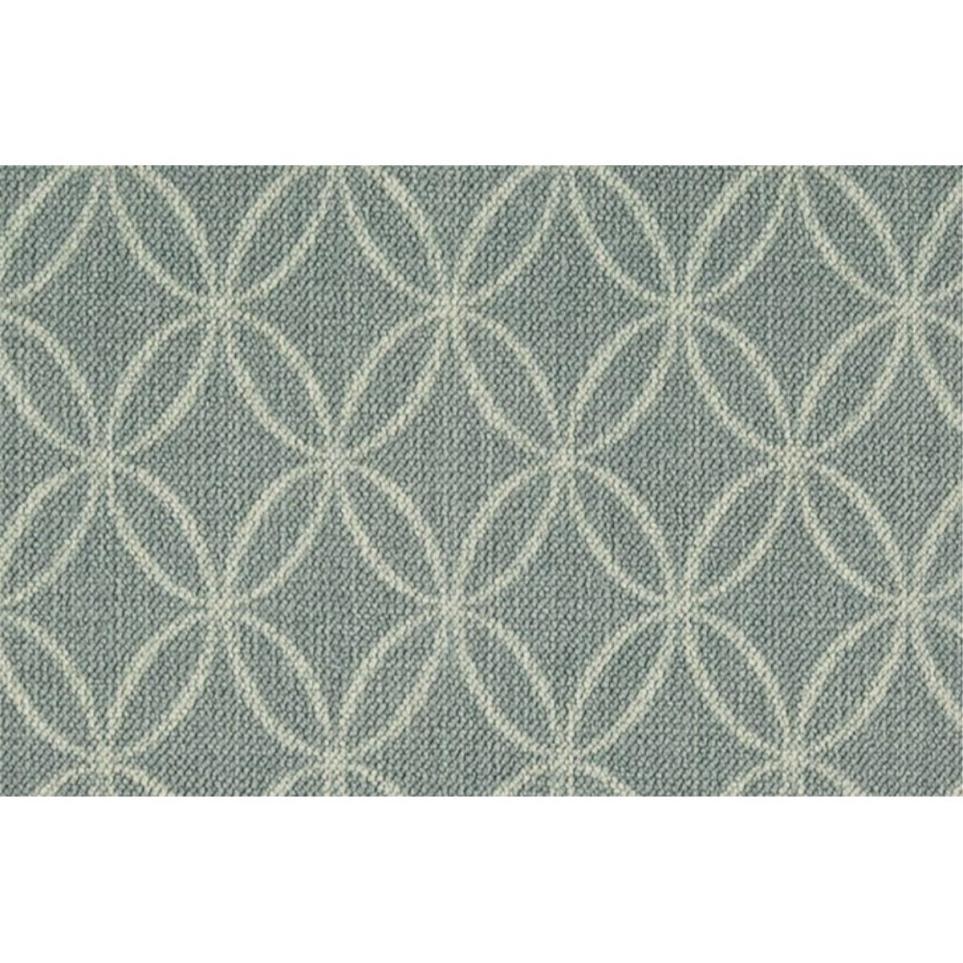 Pattern Denim Blue Carpet
