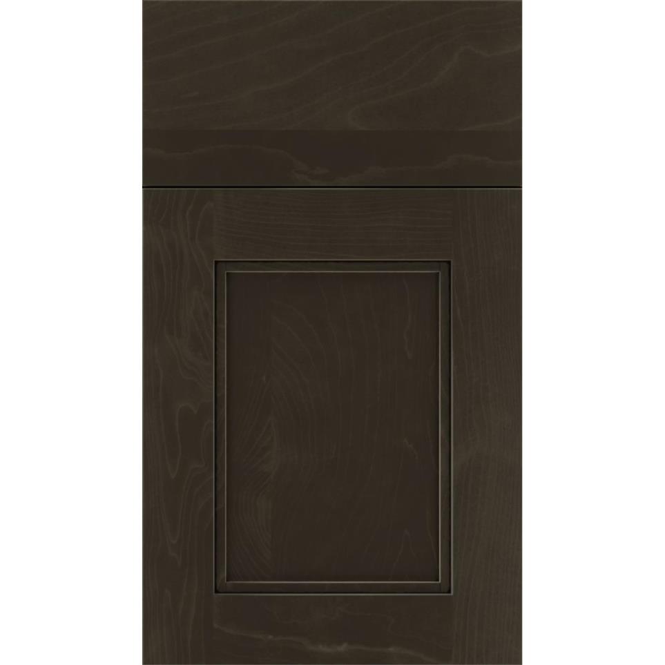 Square Thunder Black Glaze Glaze - Stain Square Cabinets