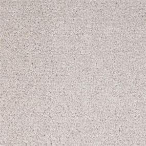 Textured Saxony Victory White Carpet