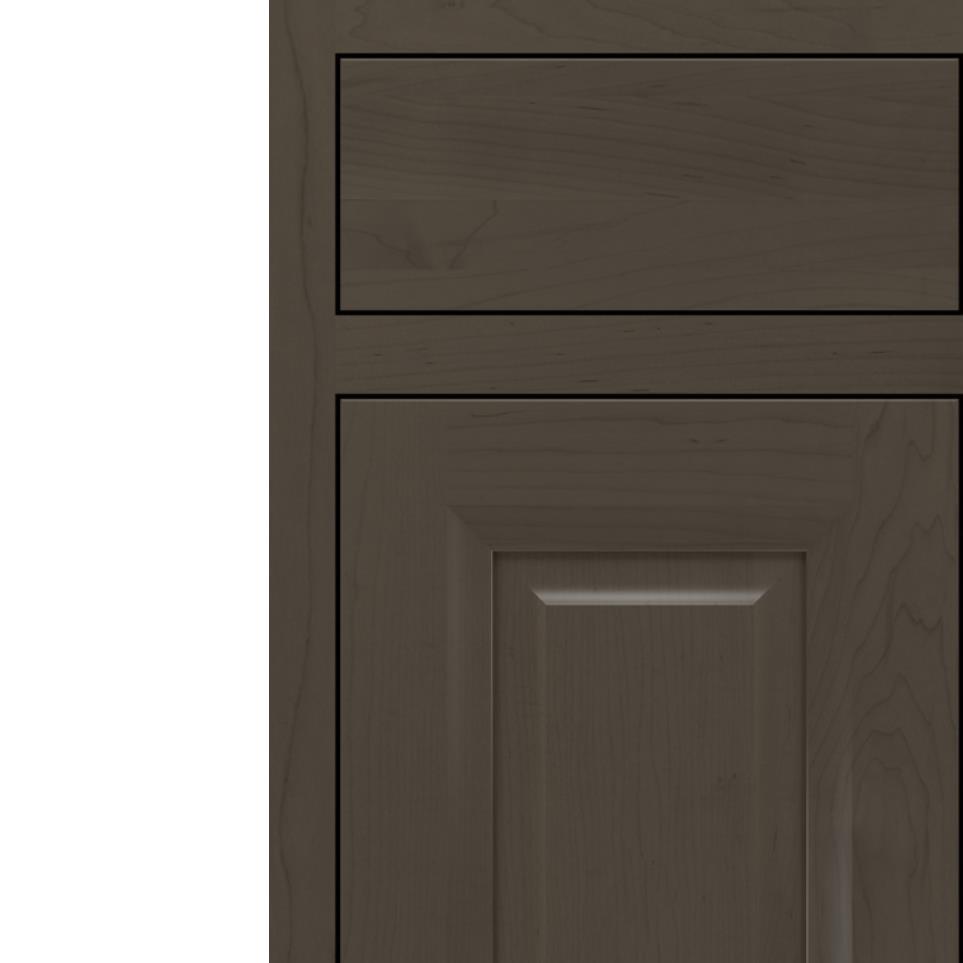 Square Shadow Dark Finish Square Cabinets