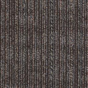 Loop Mocha Fudge Blue Carpet Tile