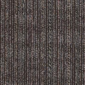 Loop Mocha Fudge Blue Carpet Tile