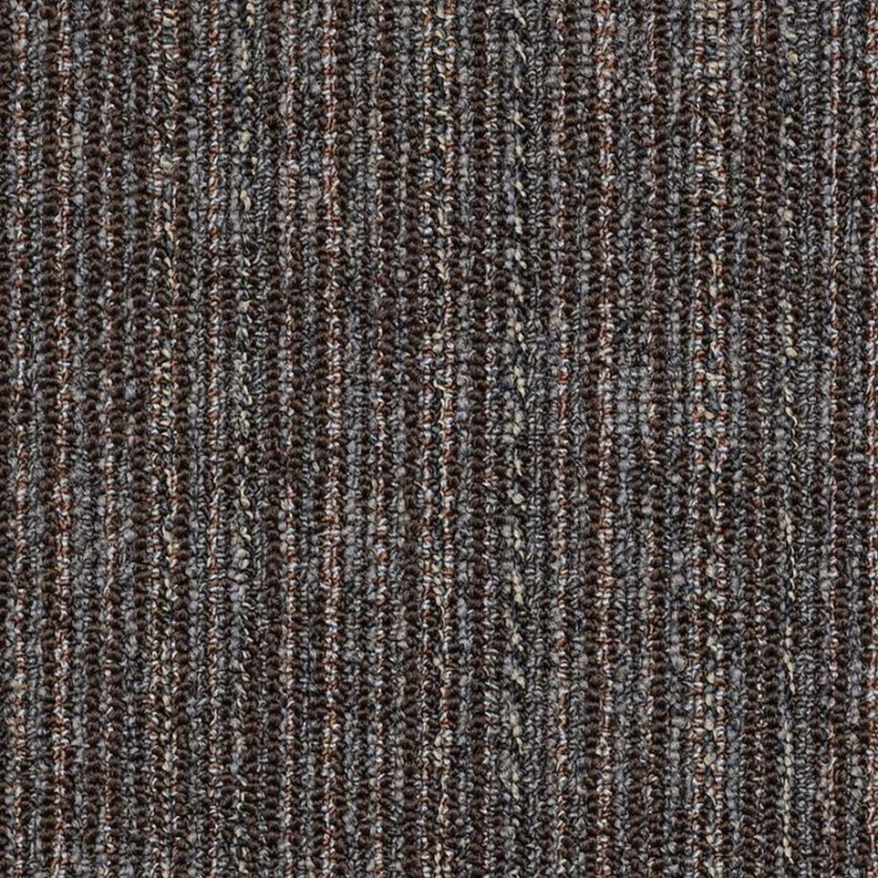 Loop Mocha Fudge Blue Carpet Tile