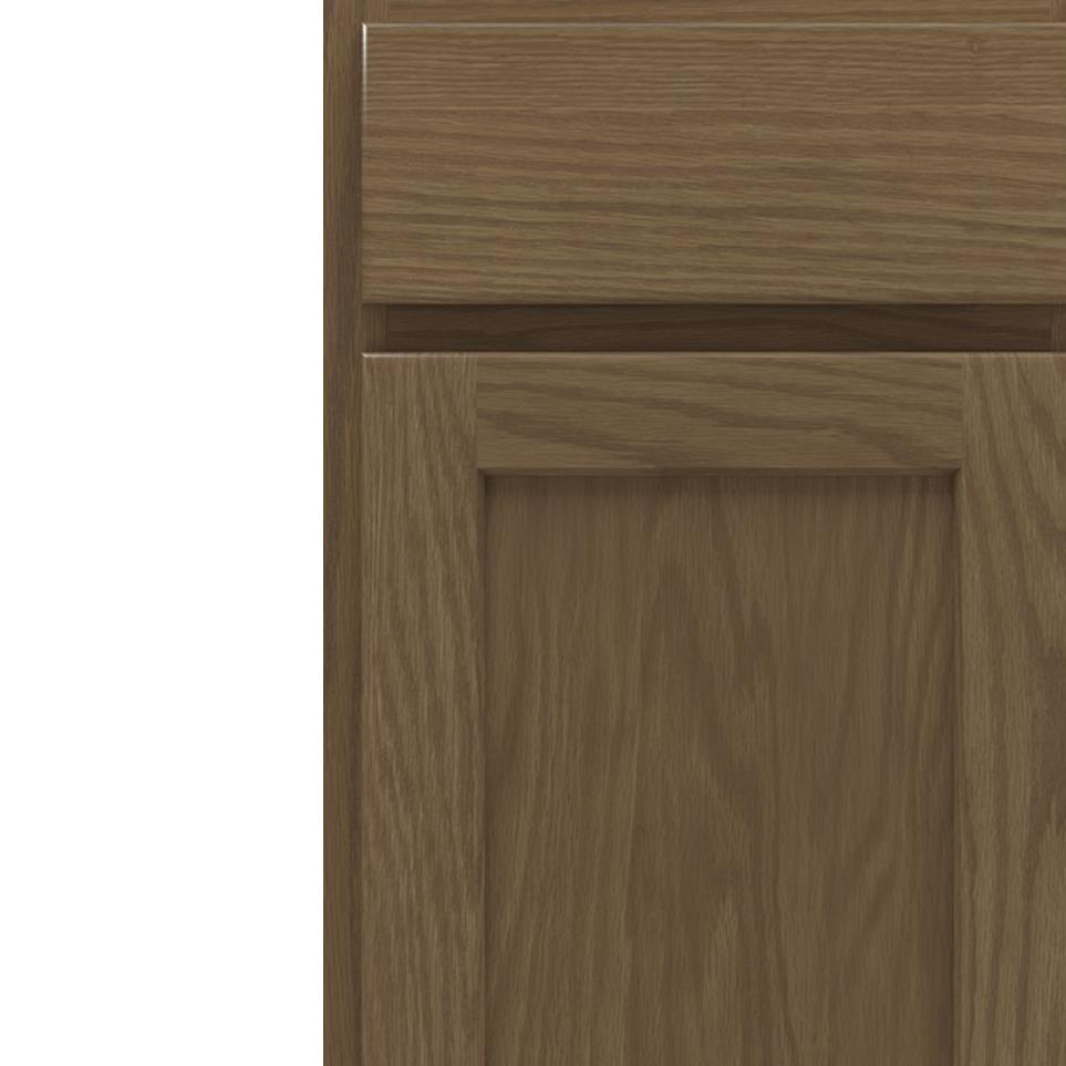 Square Karoo  Medium Finish Square Cabinets