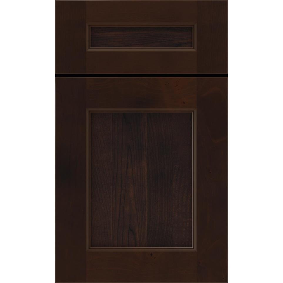 5 Piece Chocolate Dark Finish 5 Piece Cabinets