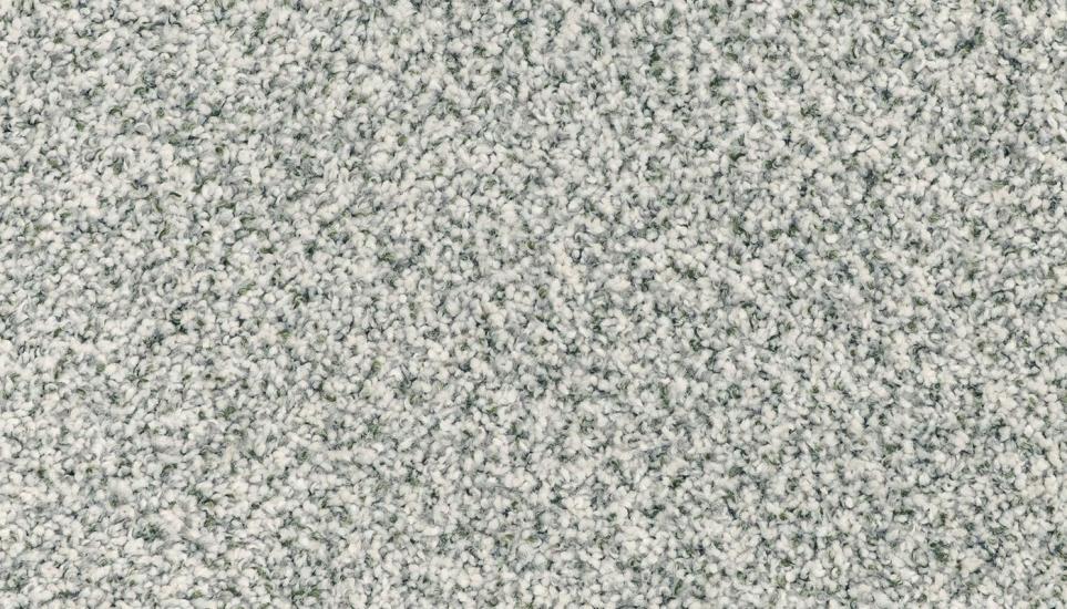 Textured Saxony Verdant Joy Gray Carpet
