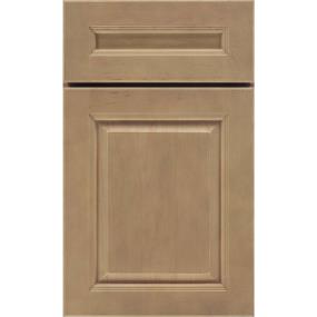 5 Piece Buckskin Medium Finish 5 Piece Cabinets