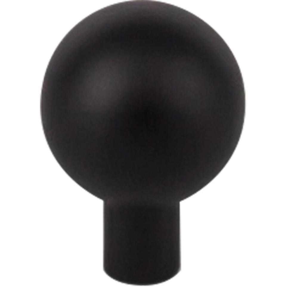 Knob Flat Black Black Knobs