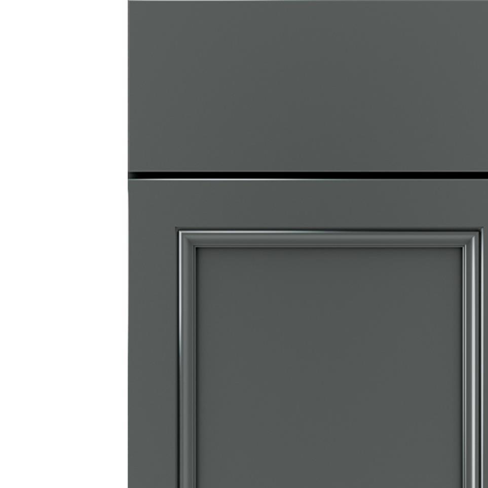 Square Moonstone Paint - Grey Square Cabinets