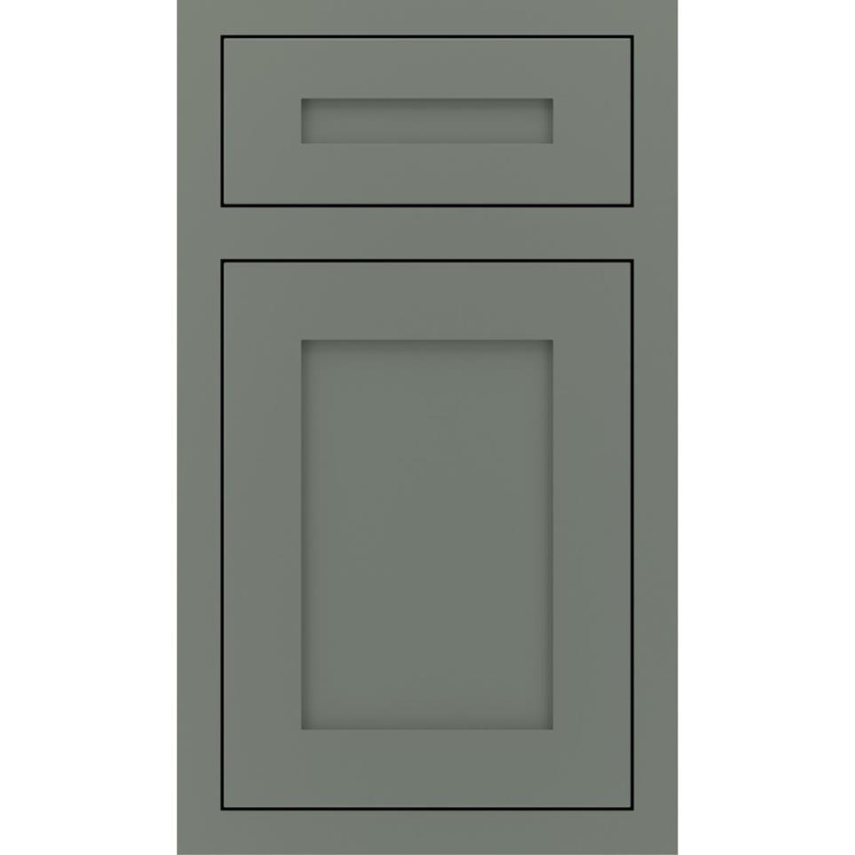 Inset Retreat Paint - Grey Inset Cabinets