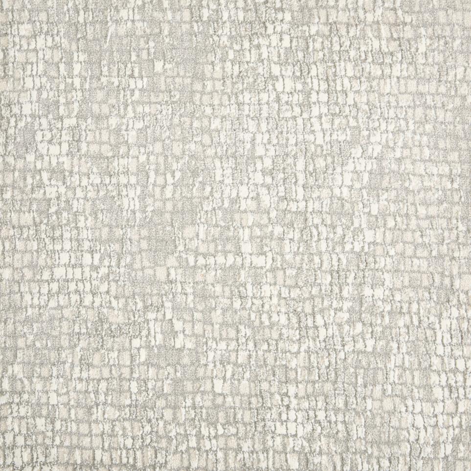 Woven Chrome White Carpet