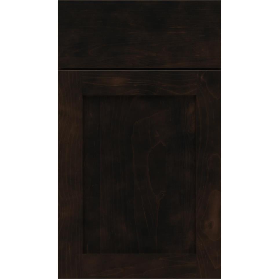 Square Stout Dark Finish Square Cabinets