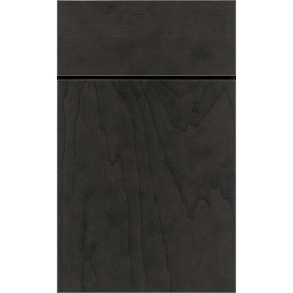 Slab Storm Dark Finish Slab Cabinets