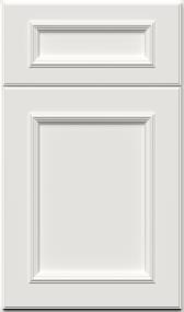 Square Frost Paint - White Square Cabinets