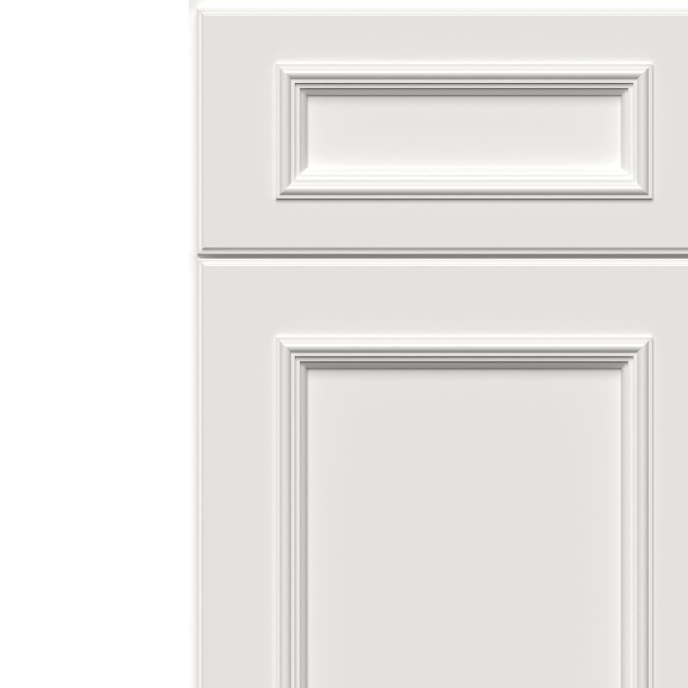 Square Frost Paint - White Square Cabinets