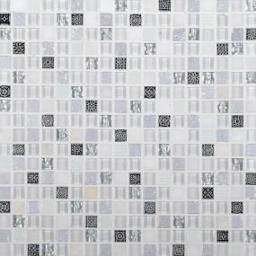 Mosaic Opal Mixed Gray Tile