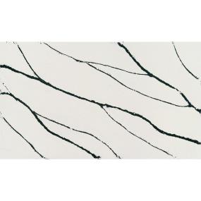 Slab Calacatta Bolt White Quartz Countertops
