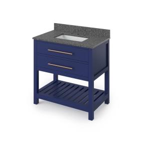 Base with Sink Top Hale Blue Blue / Purple Vanities