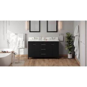 Base with Sink Top Black Grey / Black Vanities