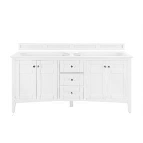 Base with Sink Top Bright White White Vanities