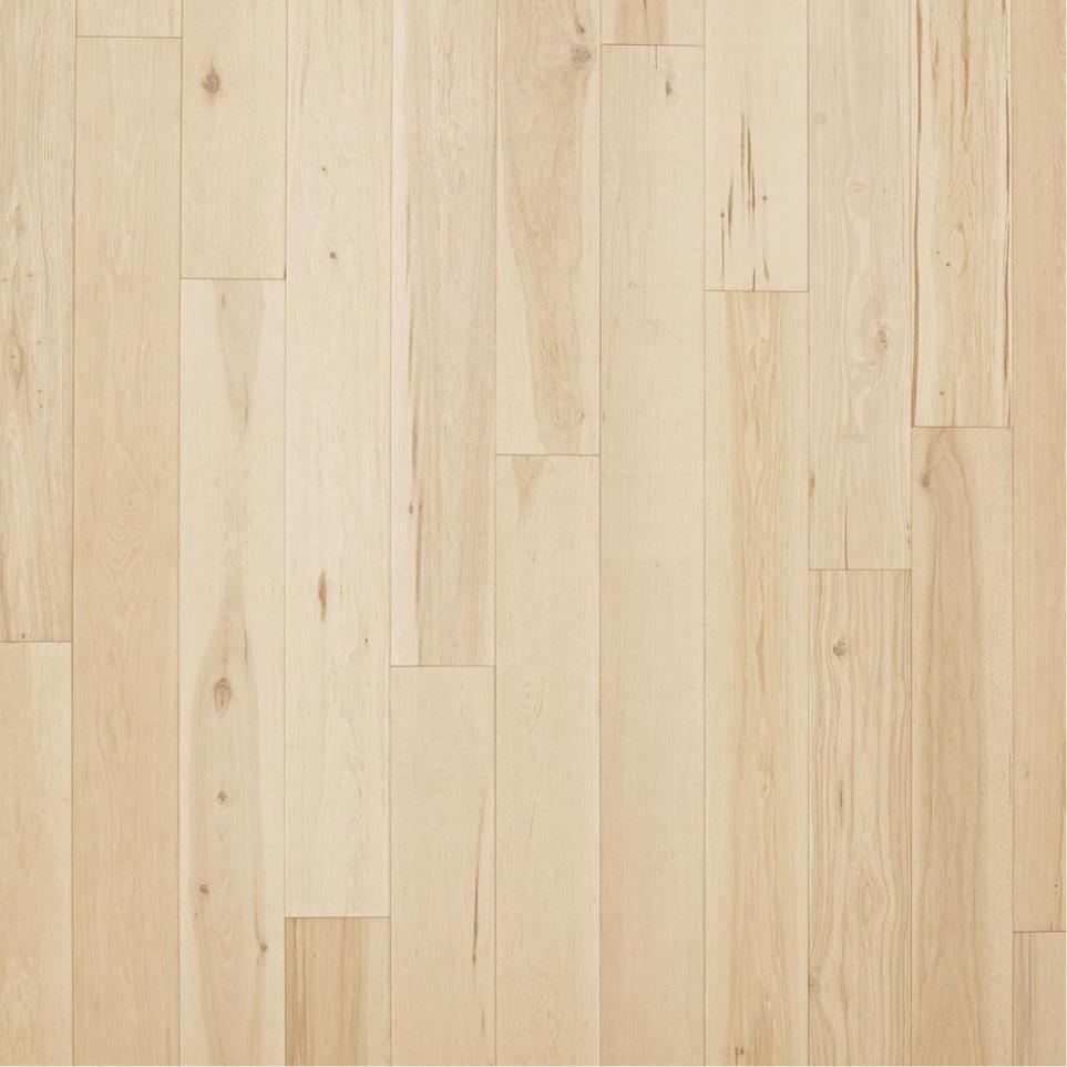 Plank Raw Natural Hickory Light Finish Hardwood