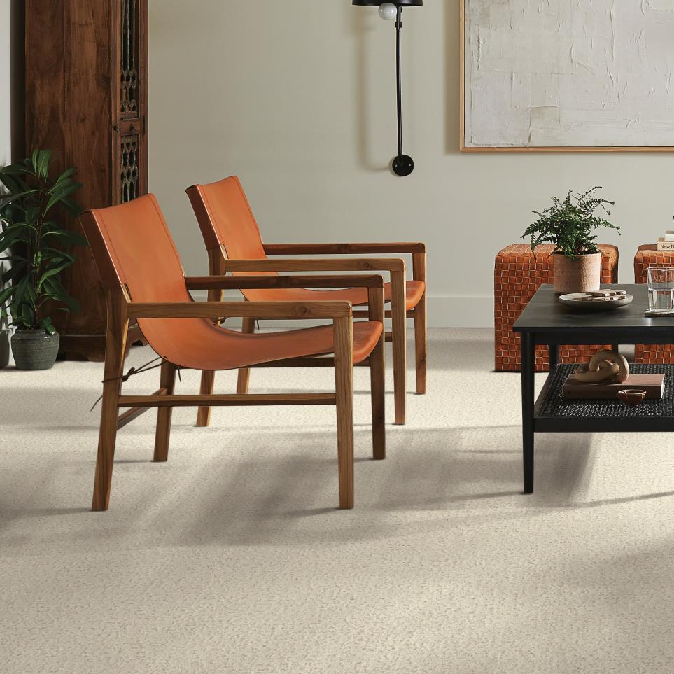 Pattern Spun Wool Beige/Tan Carpet