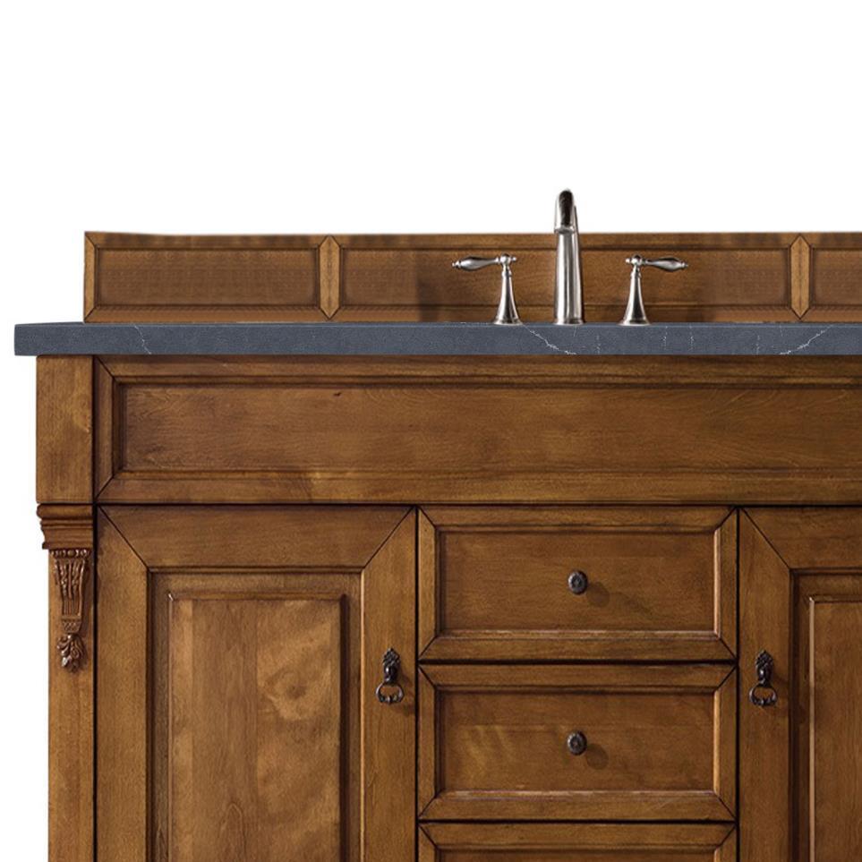 Base with Sink Top Country Oak Medium Finish Vanities