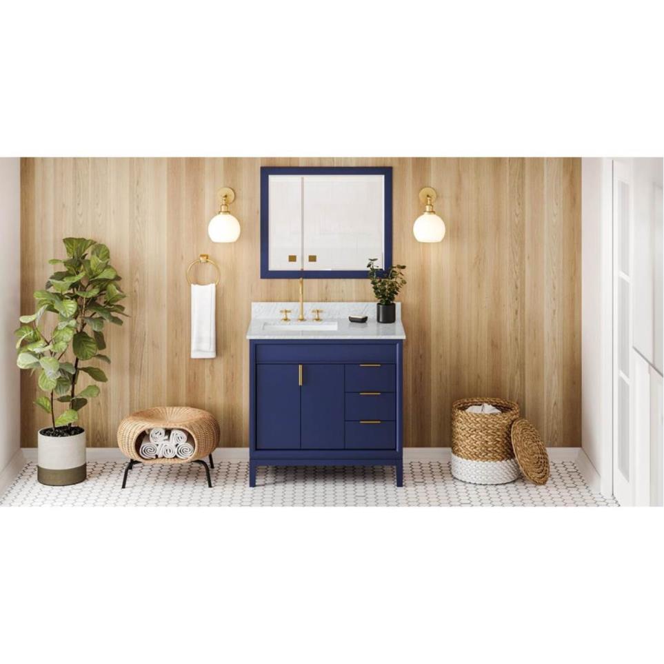 Base with Sink Top Hale Blue Blue / Purple Vanities