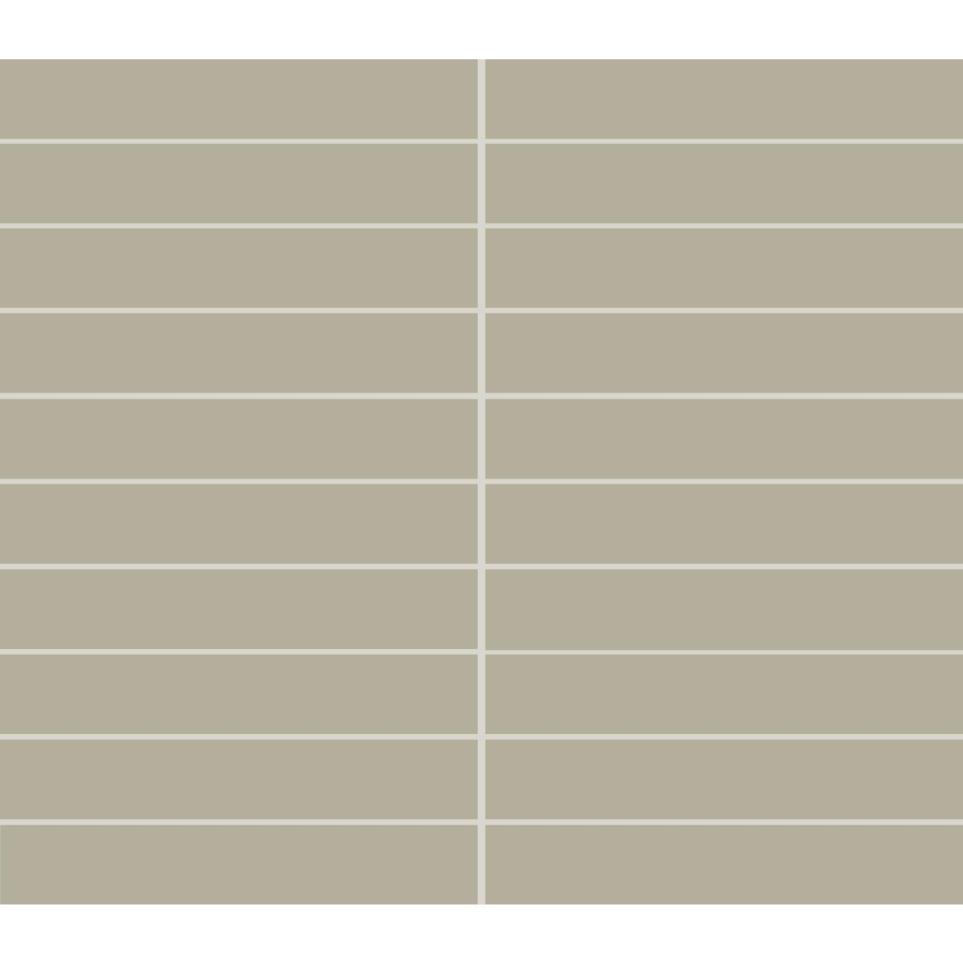 Mosaic Matte Architectural Gray Matte Beige/Tan Tile