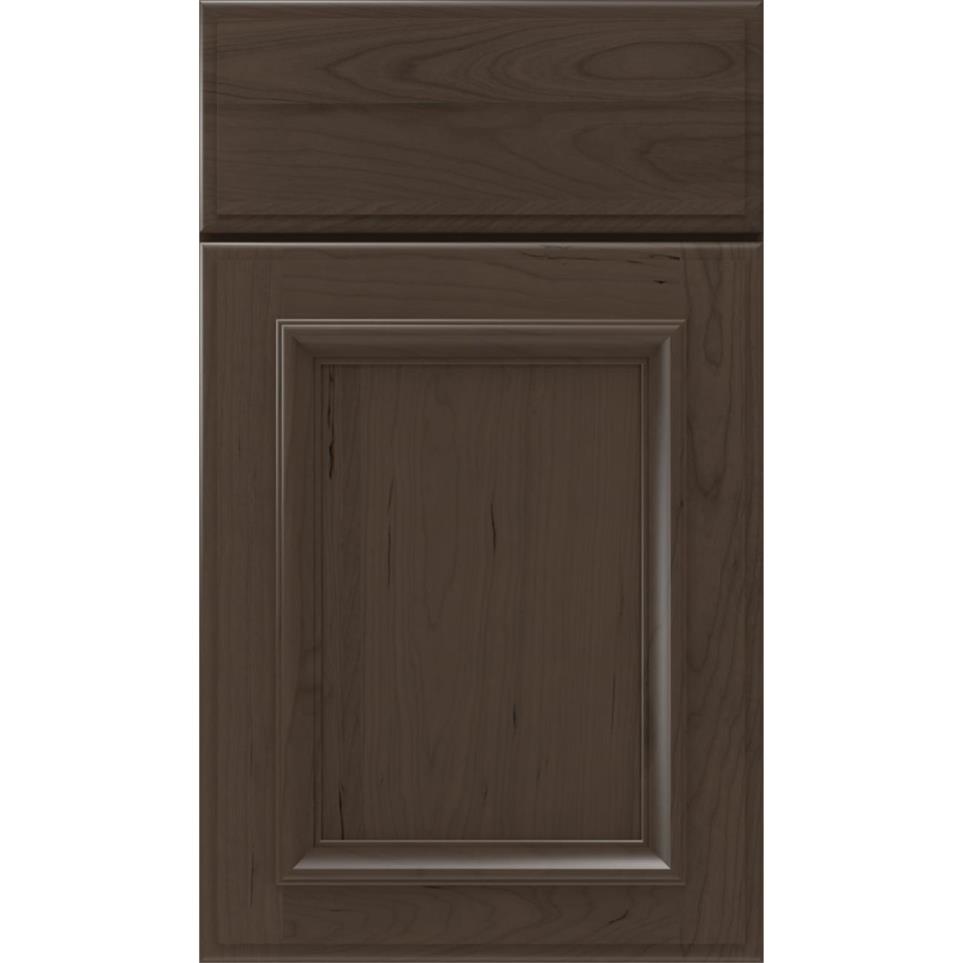 Square Boulder Dark Finish Square Cabinets