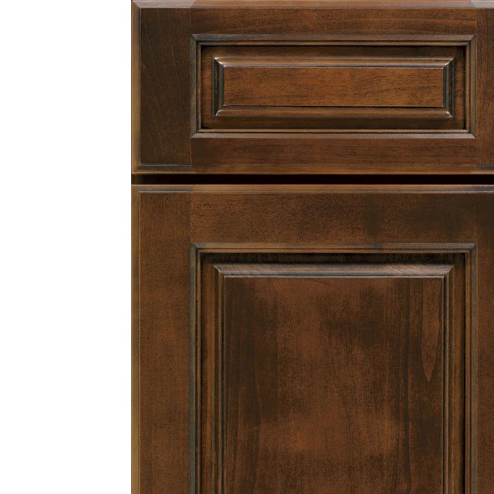 Square Black Forest Glaze - Stain Square Cabinets