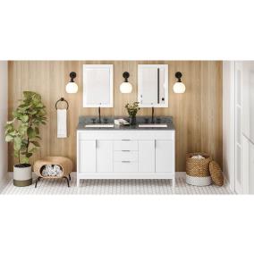Base with Sink Top White  Vanities