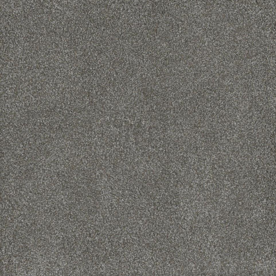Textured Saxony Trackless Beauty Gray Carpet