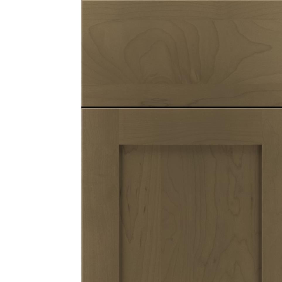 Square Cortado Medium Finish Square Cabinets