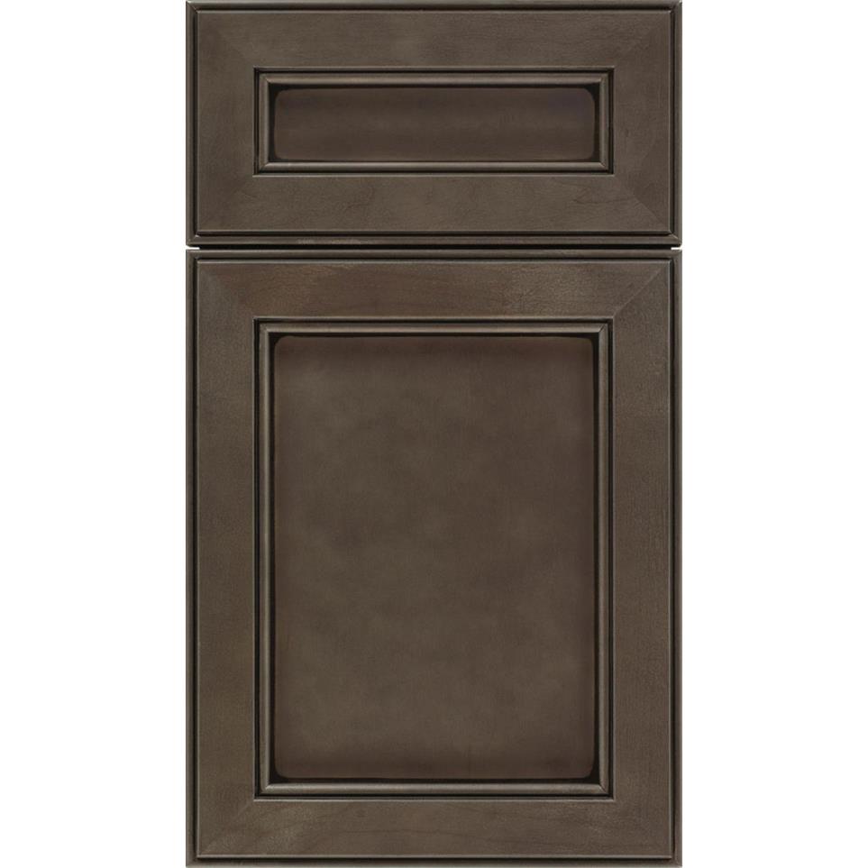 Square Thunder Black Glaze Glaze - Stain Square Cabinets