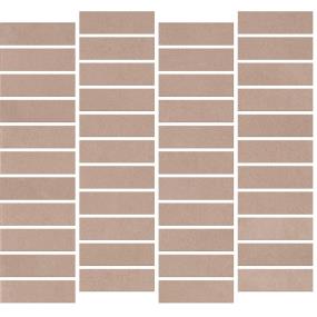 Mosaic Brick Matte Brown Tile