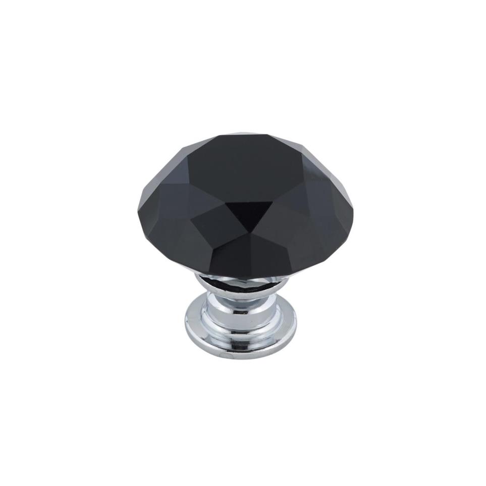 Knob Chrome / Black Chrome Knobs