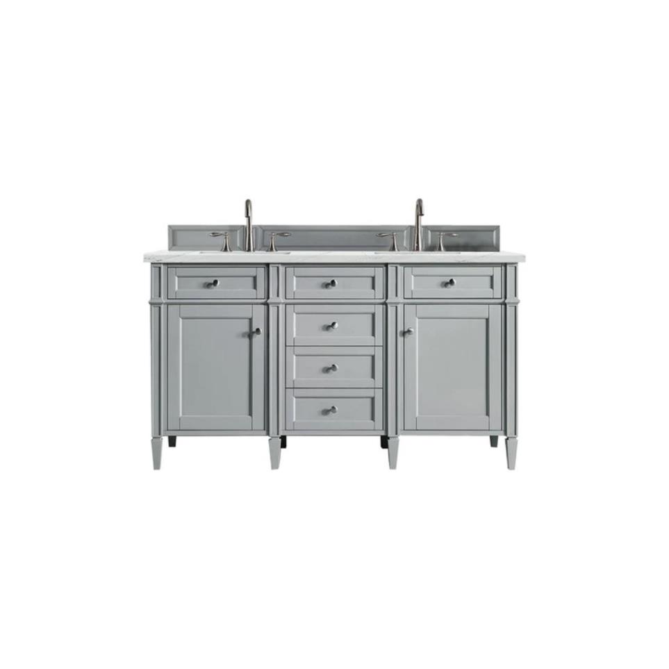 Base with Sink Top Urban Gray Grey / Black Vanities