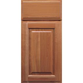 Square Autumn Light Finish Square Cabinets