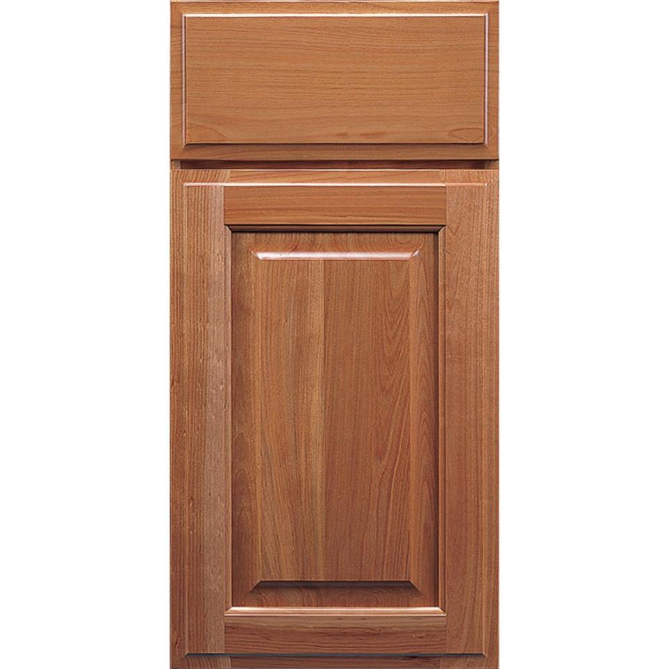 Square Autumn Light Finish Square Cabinets